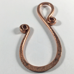 Key Hook in Heavy Copper