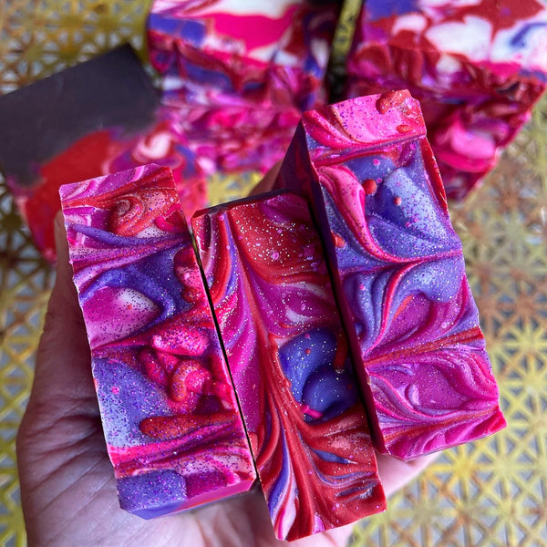 LIMITED EDITION Dark Chocolate Cherry Sweet Soap